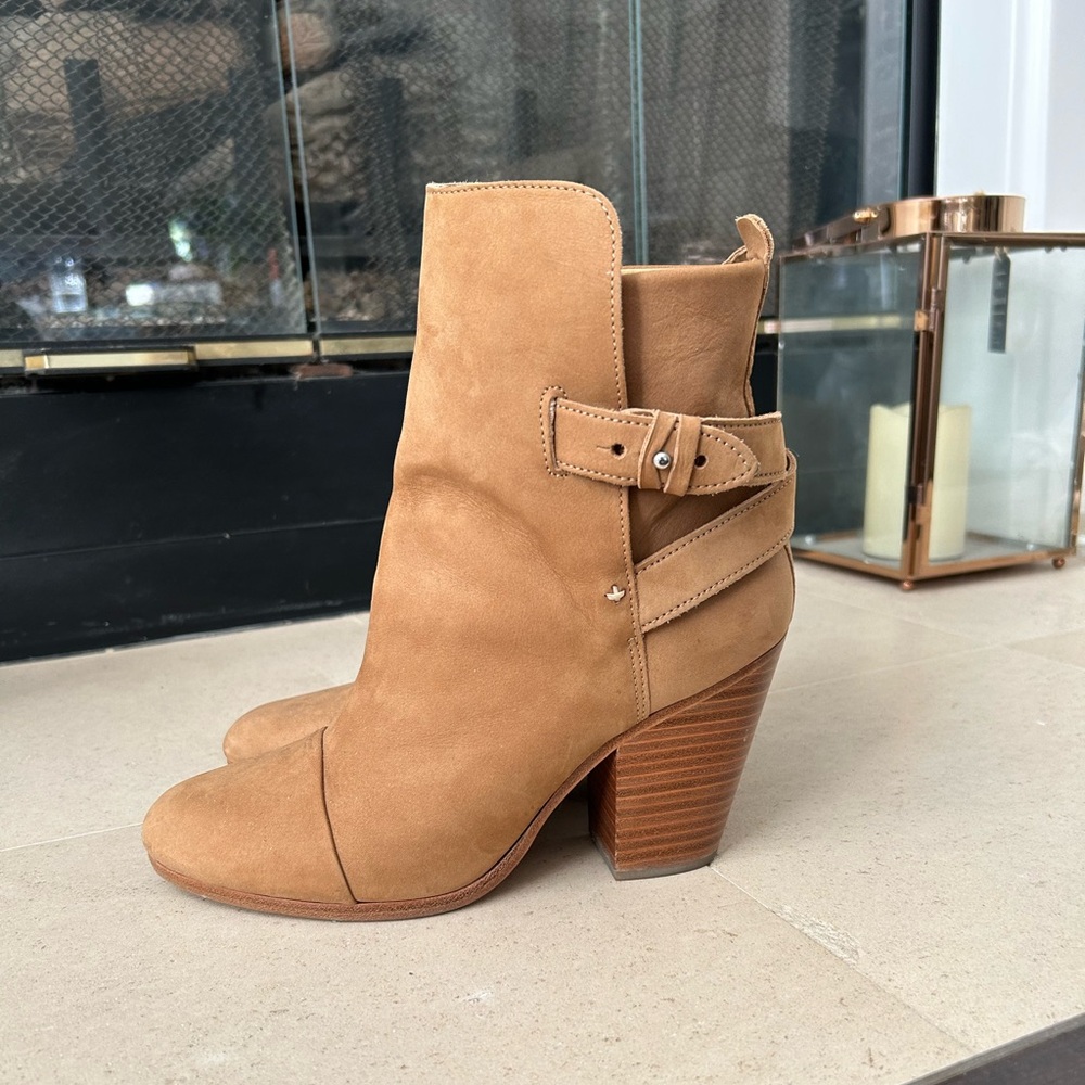 Rag & Bone Kinsey Suede Ankle Boots / Booties - 38